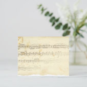 Antique Sheet Music (Standing Front)