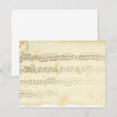 Antique Sheet Music (Front/Back)
