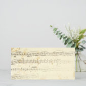 Antique Sheet Music (Standing Front)