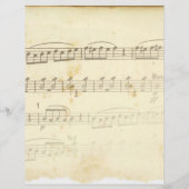 Antique Sheet Music (Front)