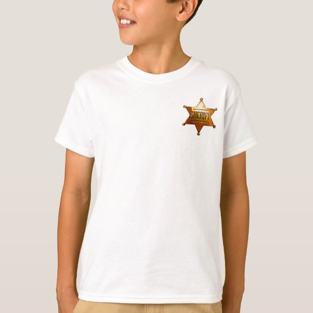 Antique Sheriff's Badge  T-Shirt (Front)