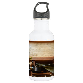 Antique Ship's Log Stainless Steel Water Bottle