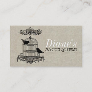 Antique Shop Business Card