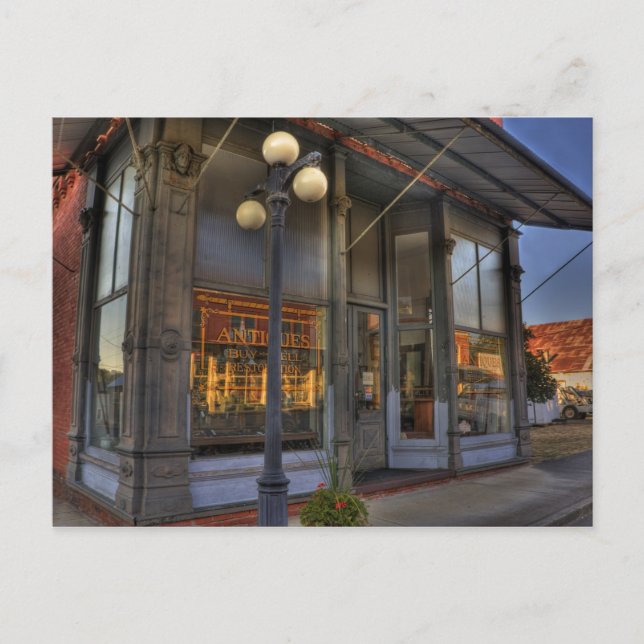Antique Shop Postcard (Front)