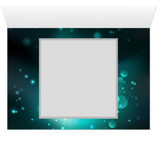 Antique Skeleton Keys on Green Background (Inside Horizontal (Bottom))