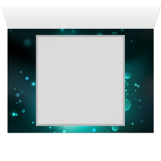 Antique Skeleton Keys on Green Background (Inside Horizontal (Bottom))