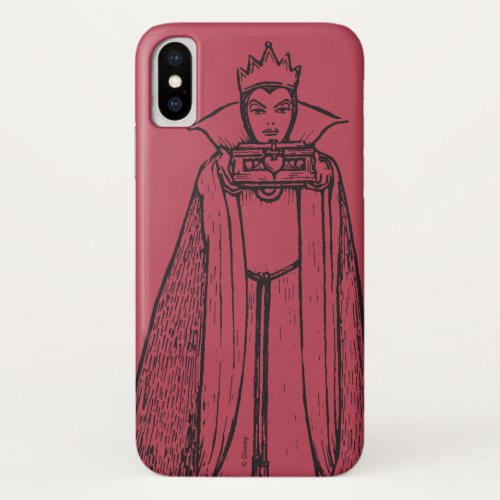 Antique Snow White  Queen iPhone X Case