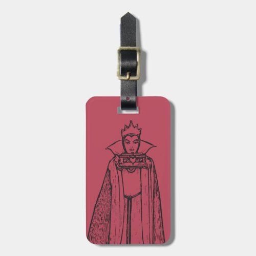 Antique Snow White  Queen Luggage Tag