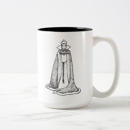 Antique Snow White  Queen Two_Tone Coffee Mug