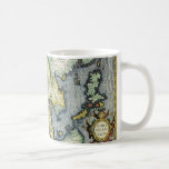 Antique Southeast Asian Map by Mercator / Hondius Coffee Mug