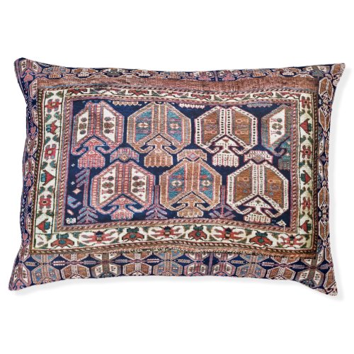 Antique Southwest Persian Bagface Rug Design Pet Bed