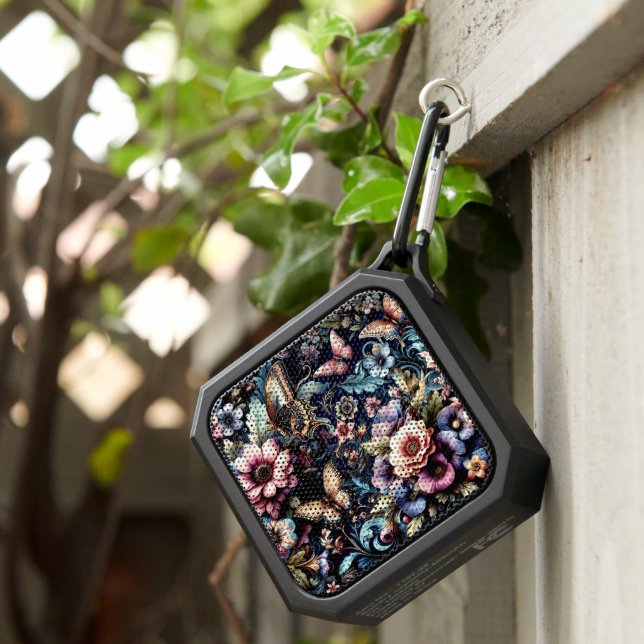 Antique Spring Flowers and Butterflies  Bluetooth Speaker (Inisitu)