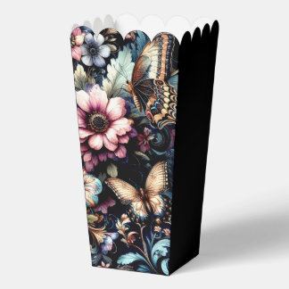 Antique Spring Flowers and Butterflies  Favor Boxes