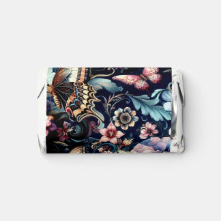 Antique Spring Flowers and Butterflies  Hershey's Miniatures