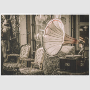 antique store tissue paper