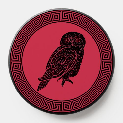 Antique Style Ancient Greek Owl PopSocket