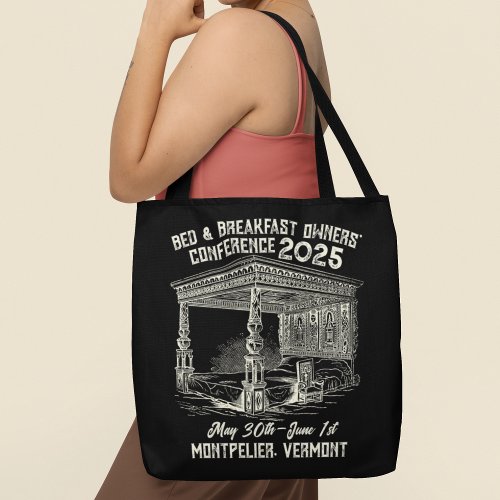 Antique_Style Bed  Breakfast Conference  Tote Bag