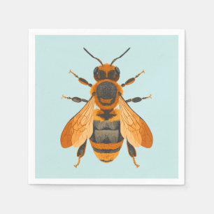 Antique Style Bumble Bee – Vintage Inspired Napkins