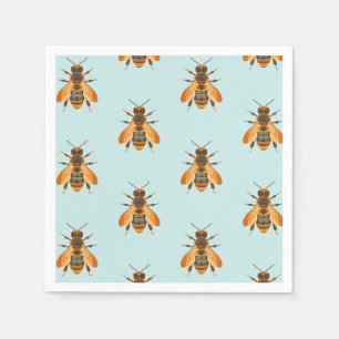 Antique Style Bumble Bee – Vintage Inspired Napkins