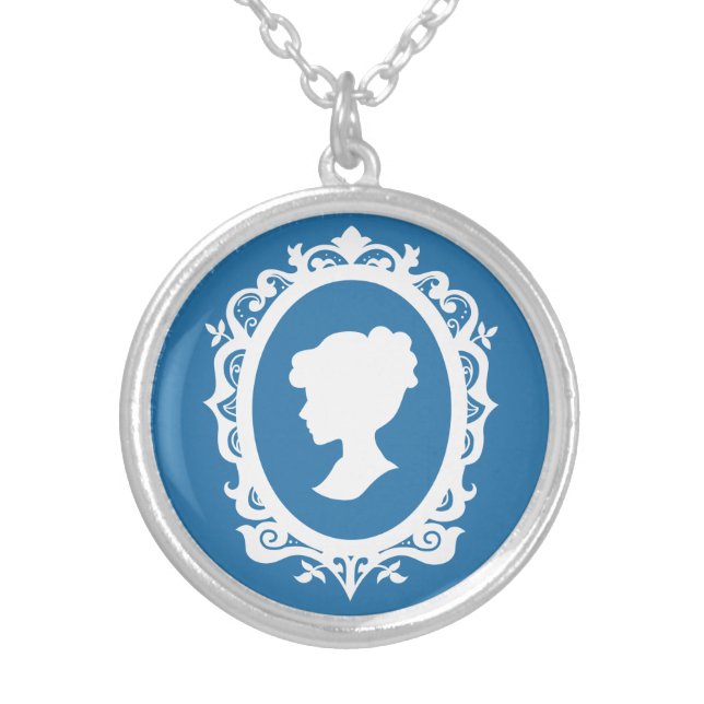 Antique Style Cameo Necklace (Front)