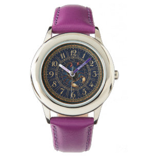 Antique Style Mosaic Zodiac Scorpio Watch