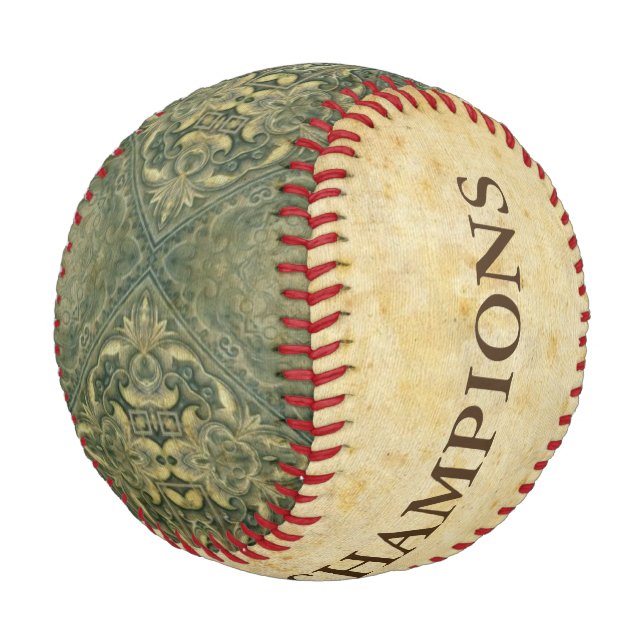 Antique Style Pattern VI + your ideas Baseball (Angled)
