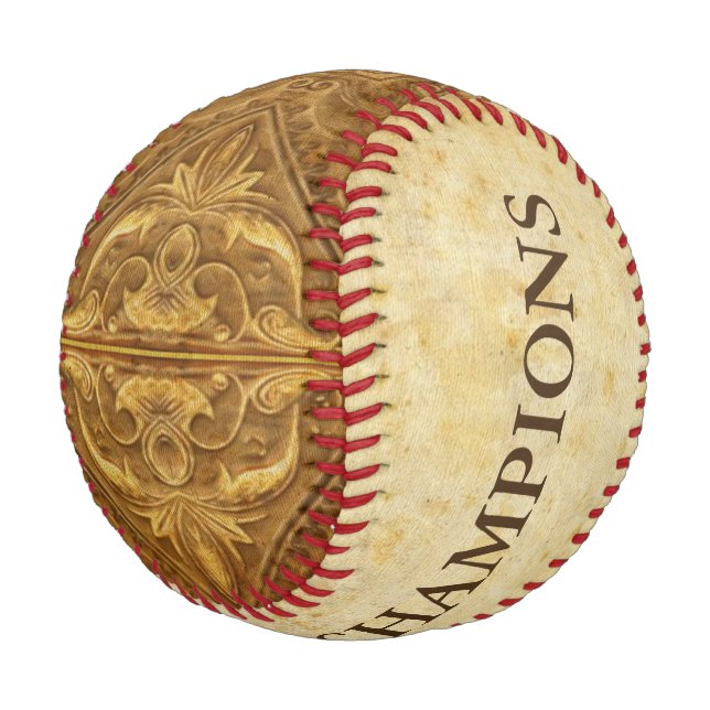 Antique Style Pattern XI + your ideas Baseball (Angled)
