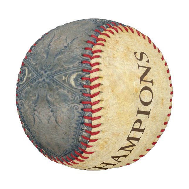 Antique Style Pattern XVII + your ideas Baseball (Angled)