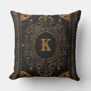 Antique Style Throw Pillow w/out your Monogram