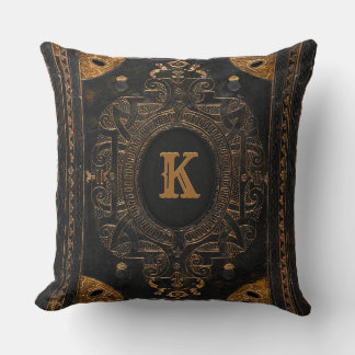 Antique Style Throw Pillow w/out your Monogram