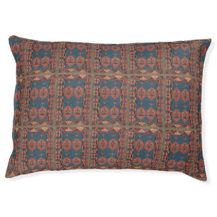 Antique Style Vintage Kilim Pattern Pet Bed