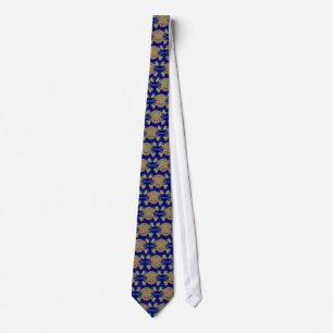 Antique Sugar Skull & Crossbones 2c Tie