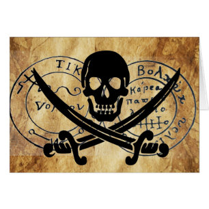 ANTIQUE TALISMAN / PIRATES TREASURE MAP CARDS