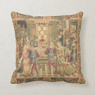 Antique Tapestry Look Cushion