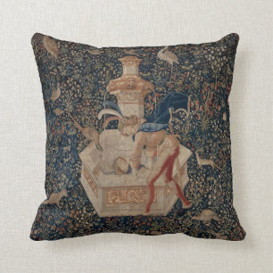 Antique Tapestry Look Cushion