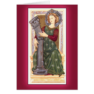 Antique Tarot Playing Card: Strength