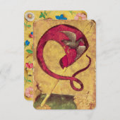 Antique Tarots /German Court Cards/Banner of Ducks (Front/Back)