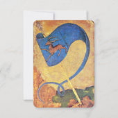 Antique Tarots /German Court Cards/Banner of Harts (Front)