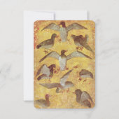 Antique Tarots /German Court Cards/Nine of Ducks (Front)