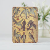 Antique Tarots /German Court Cards,Nine of Falcons (Standing Front)