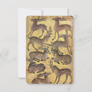 Antique Tarots /German Court Cards/Nine of Harts