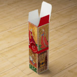 ANTIQUE TAROTS/QUEEN,KING,KNIGHT,PAGE,MAID OF CUPS WINE BOX<br><div class="desc">Monogram design with Renaissance Tarots.Missing minor arcana Queen of Cups created and replaced by Bulgan Lumini (c) .Digital collage and painting inspired by Medieval tarots. This beautiful Visconti deck may be the oldest Tarot deck in existence. It is one of several hand-painted Italian decks that the Visconti family commissioned in...</div>