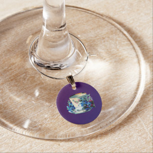 Antique Teacup Wine Charm