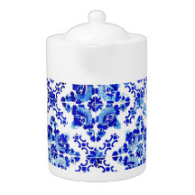 Antique Tile No.1 Teapot