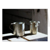 Antique Tin Cups (Front Horizontal)