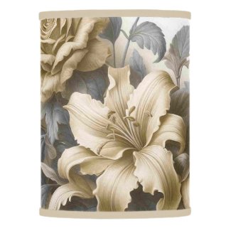 Antique Tinge Yellow Floral Perfection