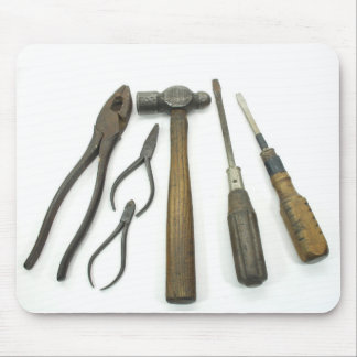 Antique Tools Mouse Pad