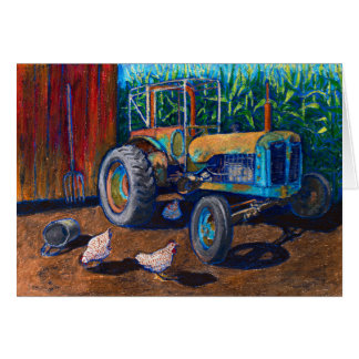 Antique Tractor Cards
