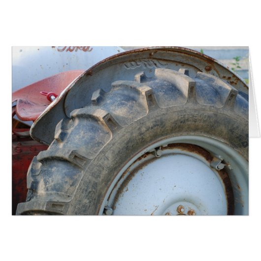 antique tractor cards (Front Horizontal)