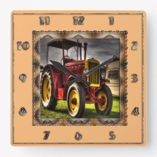 Antique Tractor Clock